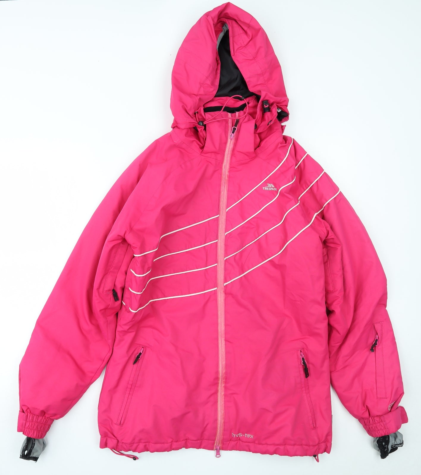 Trespass Womens Pink   Windbreaker Coat Size XL