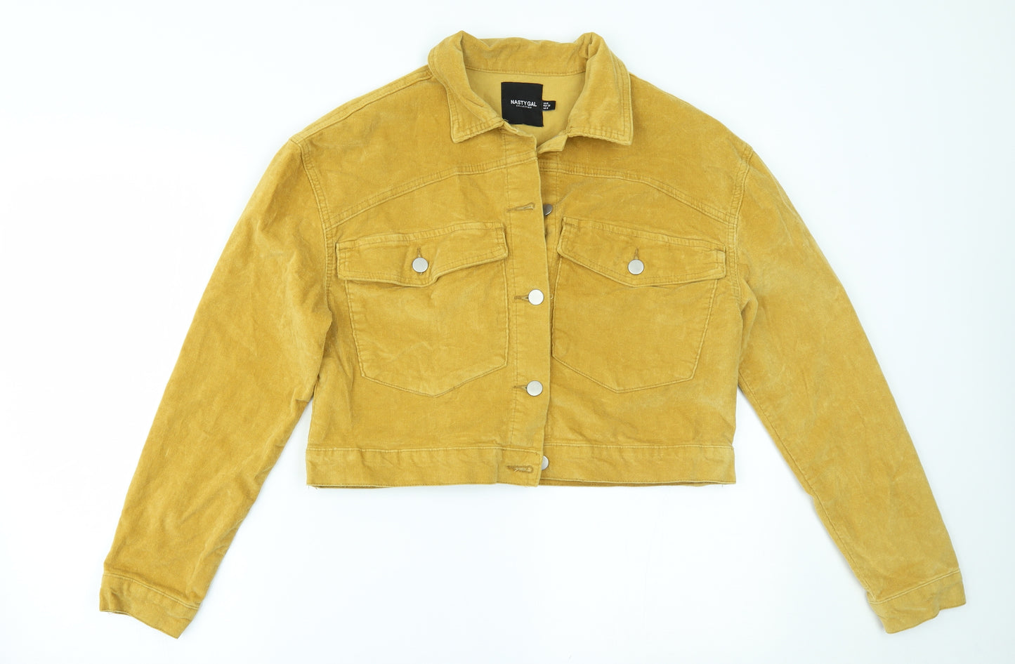 Nasty Gal Womens Yellow   Jacket  Size 8