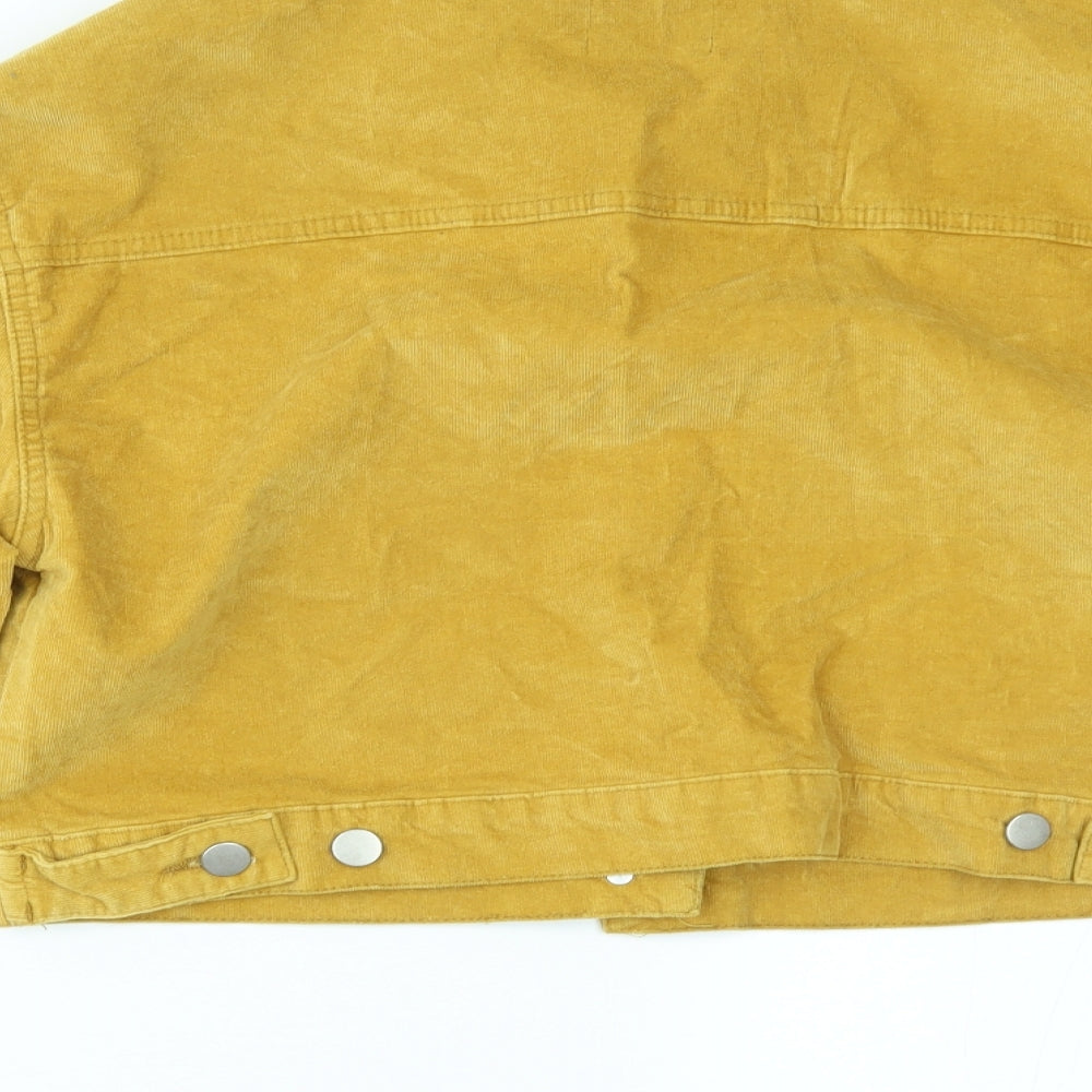 Nasty Gal Womens Yellow   Jacket  Size 8
