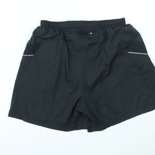 Nike Mens Black   Sweat Shorts Size M