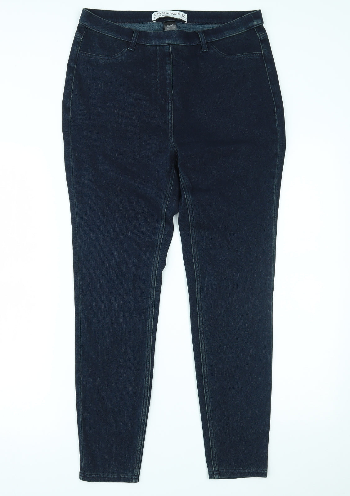 NEXT Womens Blue   Jegging Leggings Size 14 L27 in