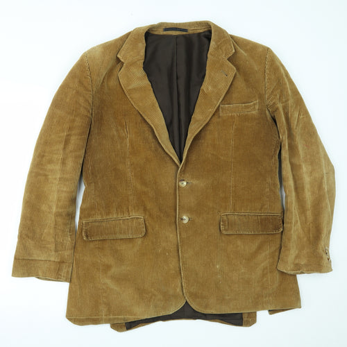 Preworn Mens Beige   Jacket Suit Jacket Size 42