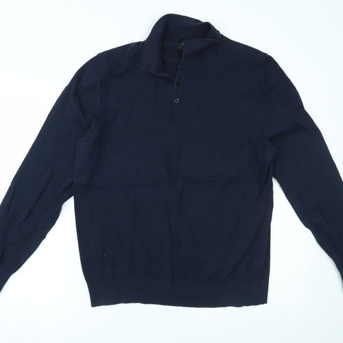 Burton Mens Blue    Polo Size L