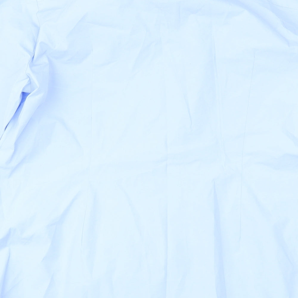Marks and Spencer Womens Blue   Basic Button-Up Size 10