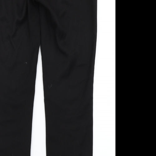 V Womens Black   Dress Pants Trousers Size 12 L29 in