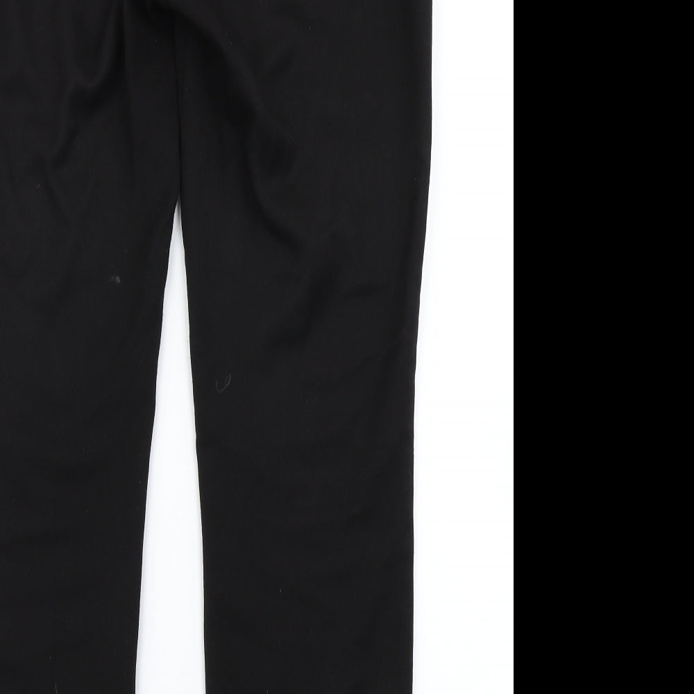 V Womens Black   Dress Pants Trousers Size 12 L29 in
