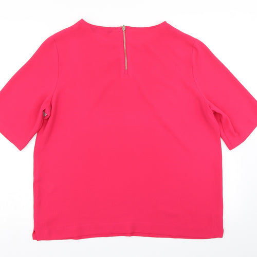 Sorothy Perkins Womens Pink   Basic Blouse Size 14