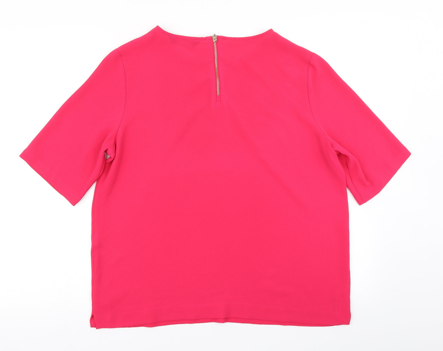 Sorothy Perkins Womens Pink   Basic Blouse Size 14
