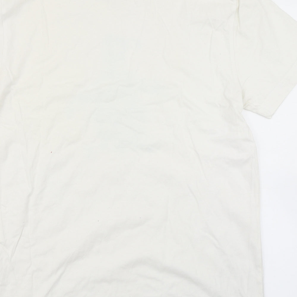 Penguin Mens White    T-Shirt Size M