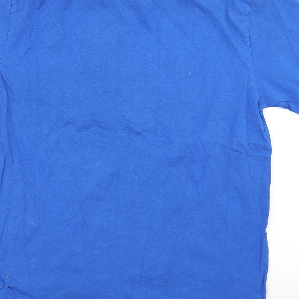 Penguin Mens Blue    T-Shirt Size M