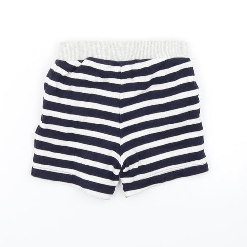 NEXT Baby Blue Striped  Cropped Trousers Size 12-18 Months