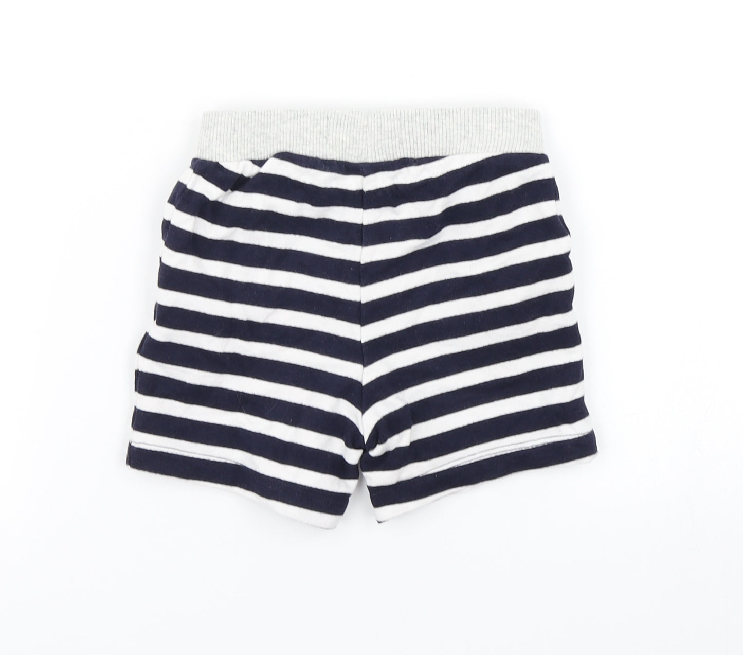 NEXT Baby Blue Striped  Cropped Trousers Size 12-18 Months