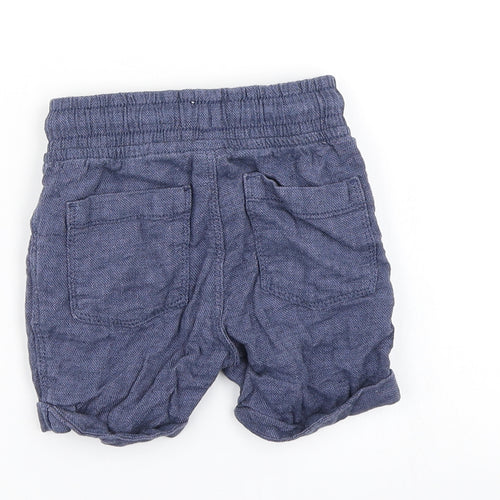 TU Boys Blue   Cropped Trousers Size 9-12 Months