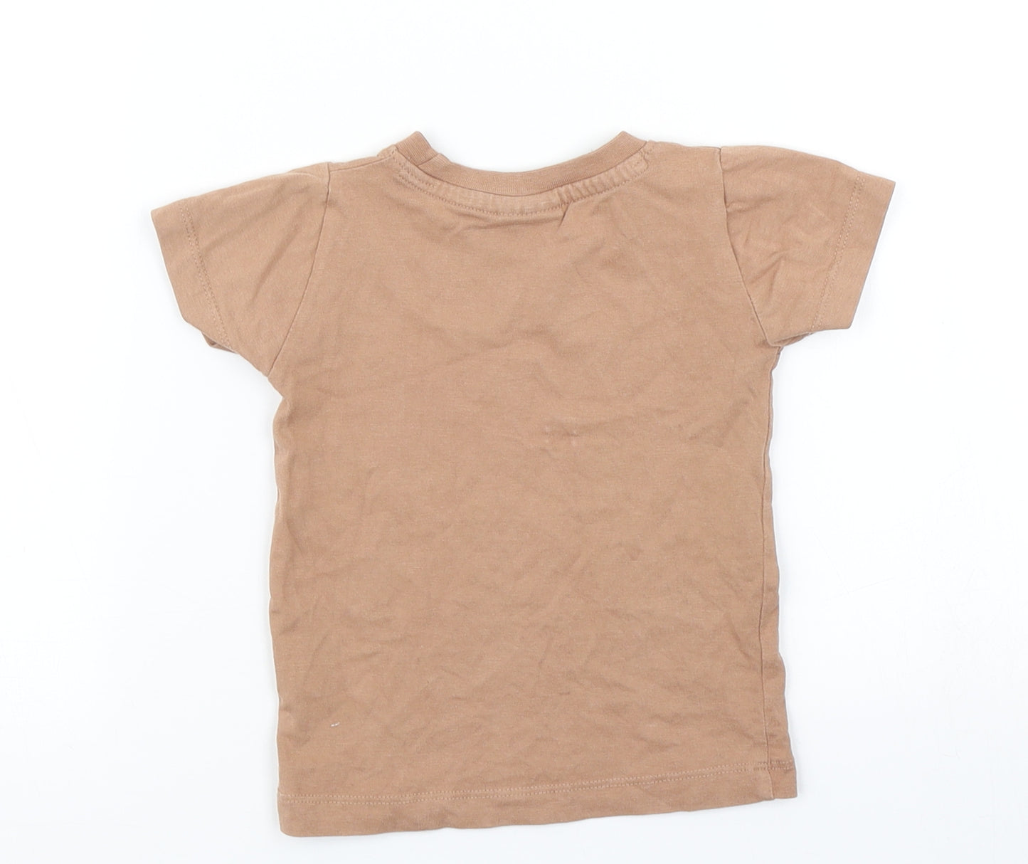 Turtledove Baby Brown   Basic T-Shirt Size 12 Months