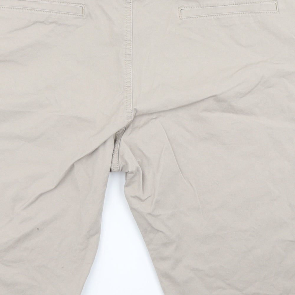 M&S collection Womens Brown   Chino Shorts Size 22