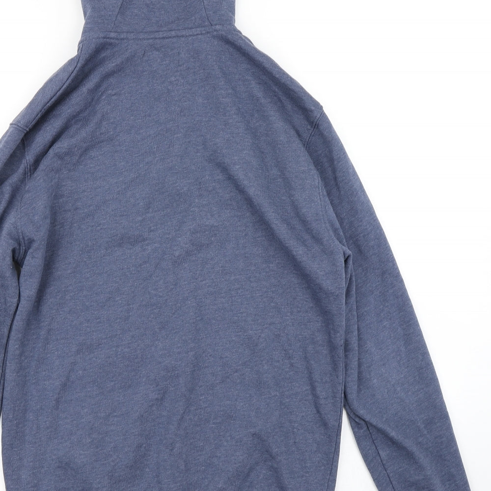 F&F Mens Blue   Full Zip Hoodie Size S