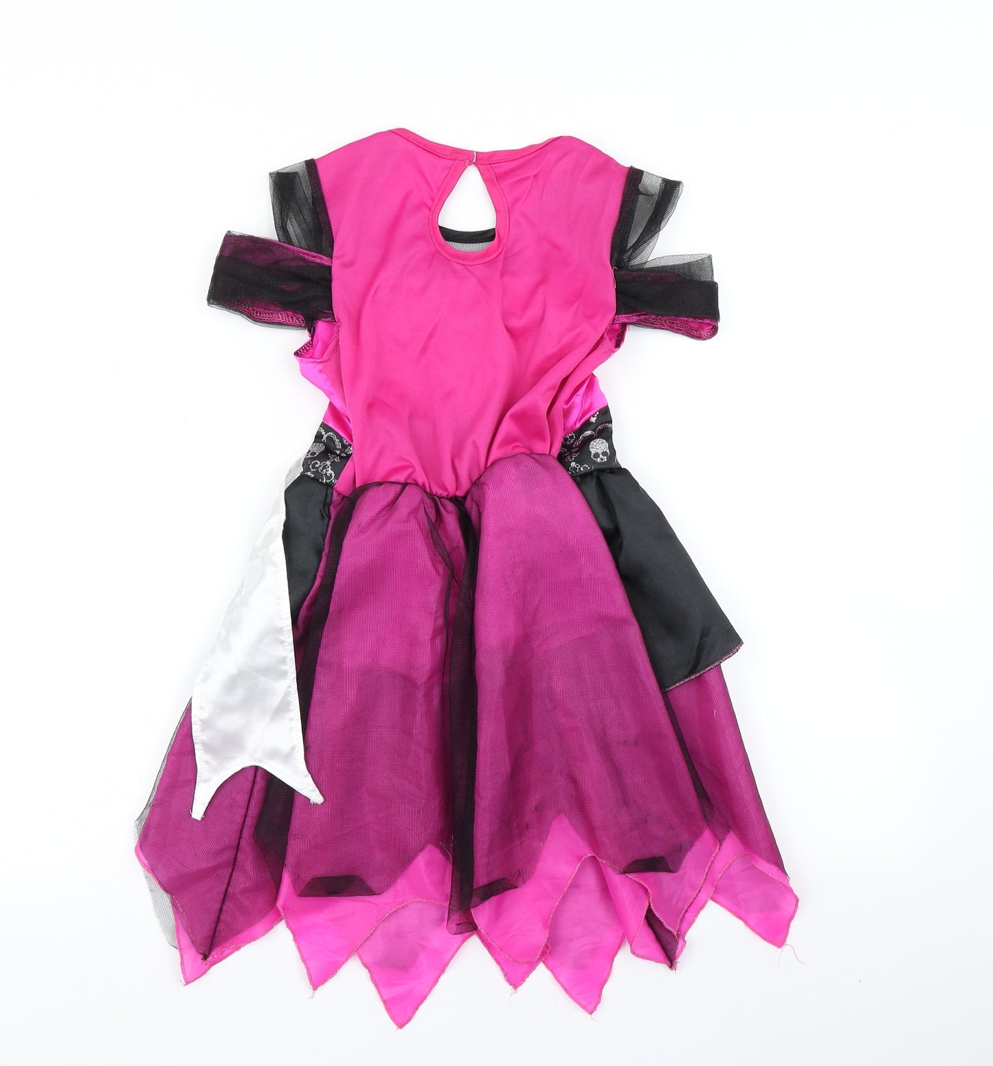 Peacocks Girls Pink   Ball Gown  Size 7-8 Years  - Halloween Costume