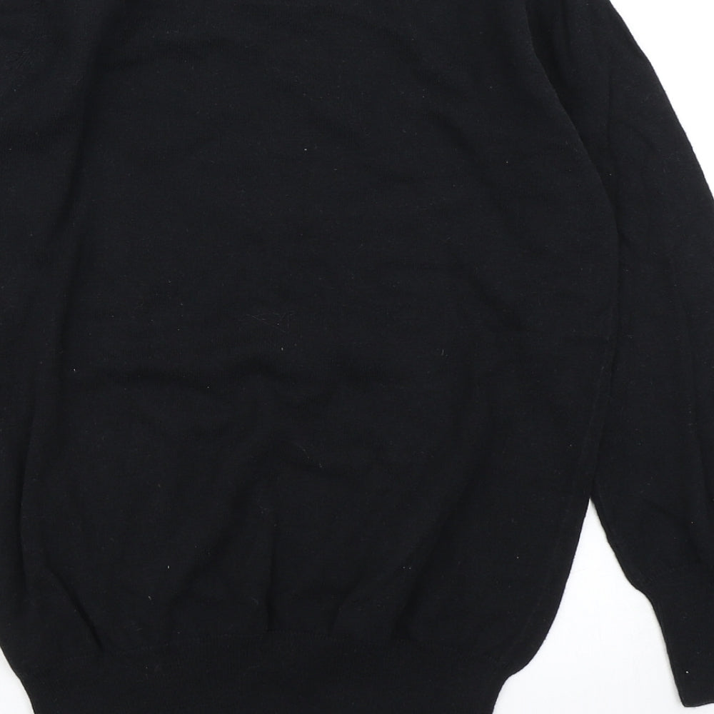 NEXT Womens Black  Knit Pullover Jumper Size 6