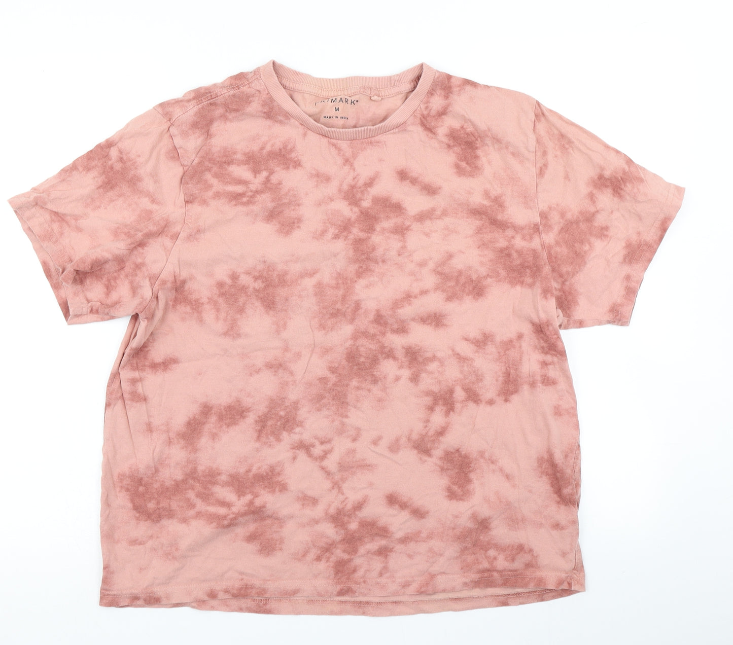 Primark Mens Pink    T-Shirt Size M  - Tie Dye