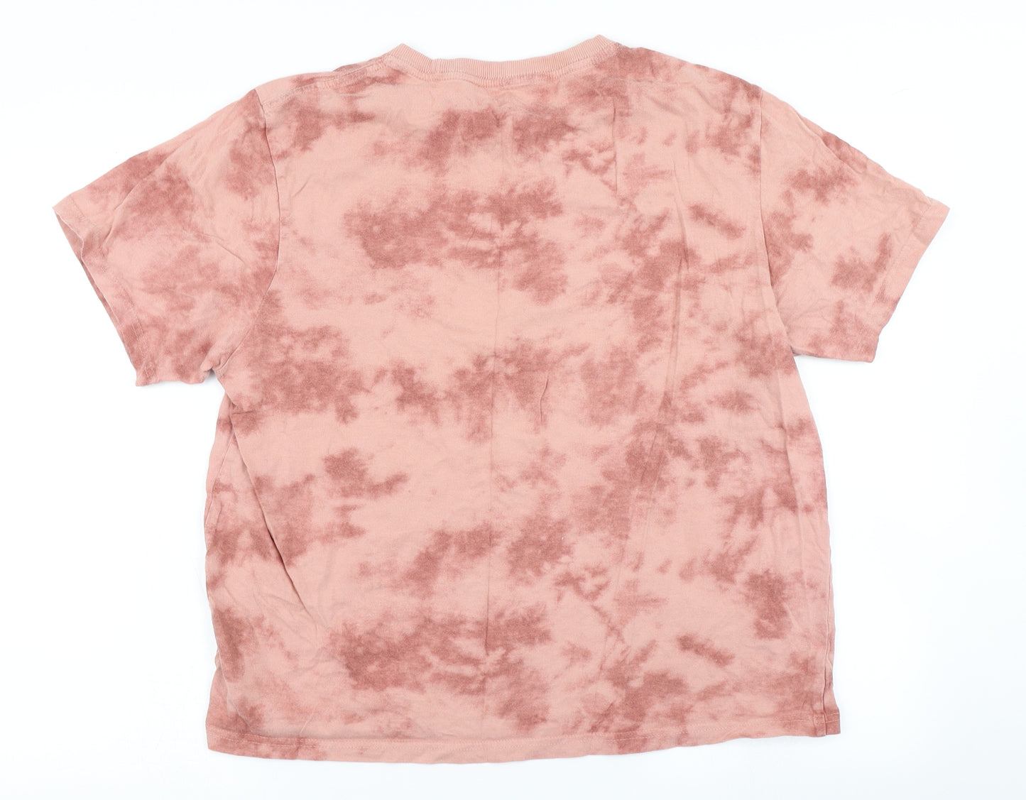 Primark Mens Pink    T-Shirt Size M  - Tie Dye