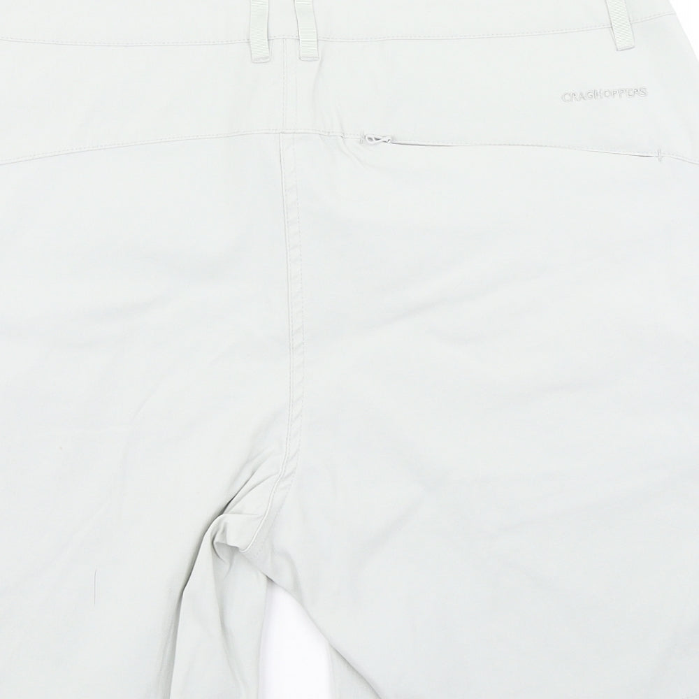 Womens Grey   Utility Shorts Size 14