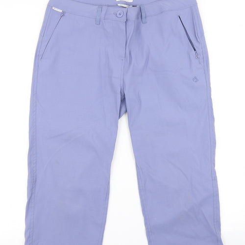 Craghoppers Womens Blue   Utility Shorts Size 14