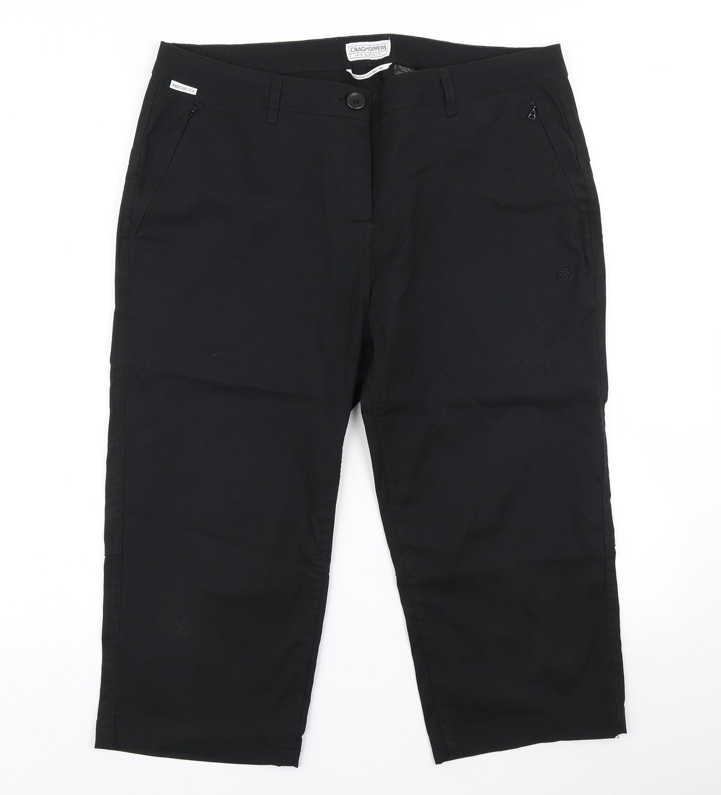 Craghoppers Womens Black   Utility Shorts Size 14