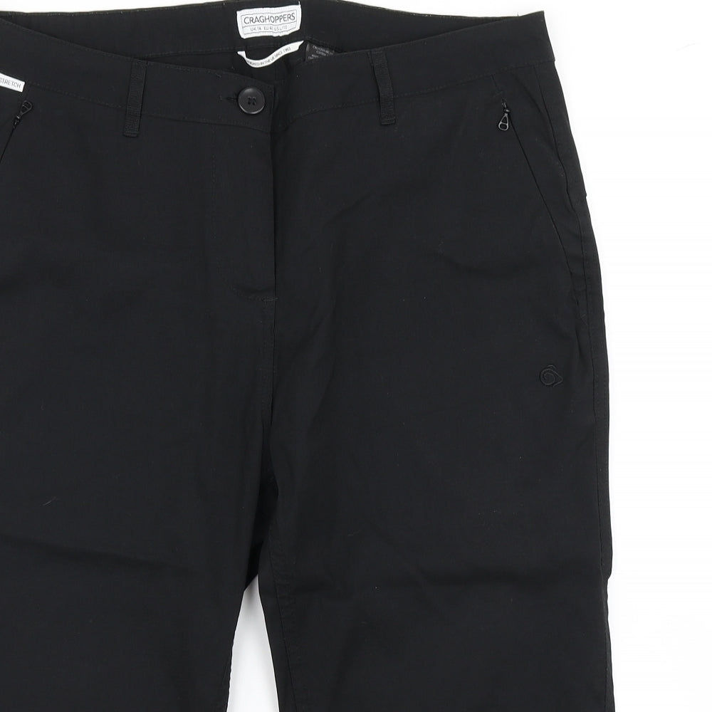Craghoppers Womens Black   Utility Shorts Size 14