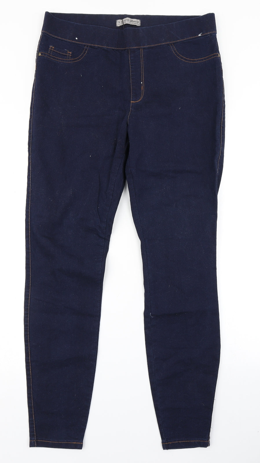 Denim Co Womens Blue  Denim Jegging Jeans Size 14 L29 in