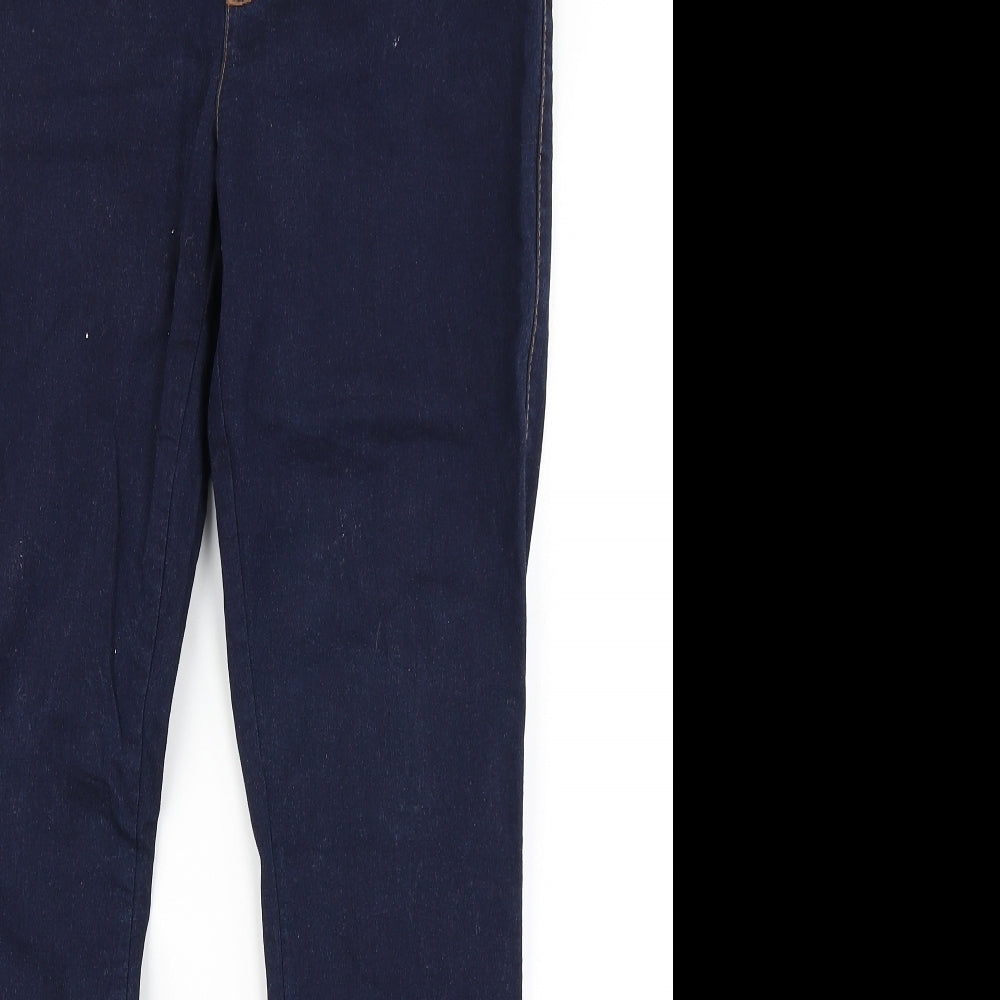 Denim Co Womens Blue  Denim Jegging Jeans Size 14 L29 in