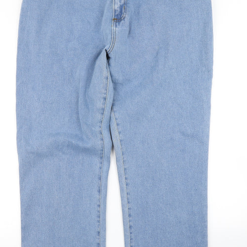 Union Blues Mens Blue  Denim Straight Jeans Size 40 in L28 in