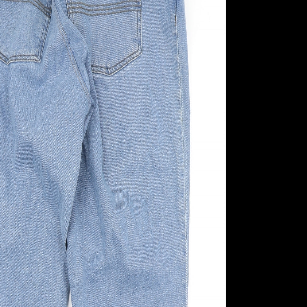 Union Blues Mens Blue  Denim Straight Jeans Size 40 in L28 in