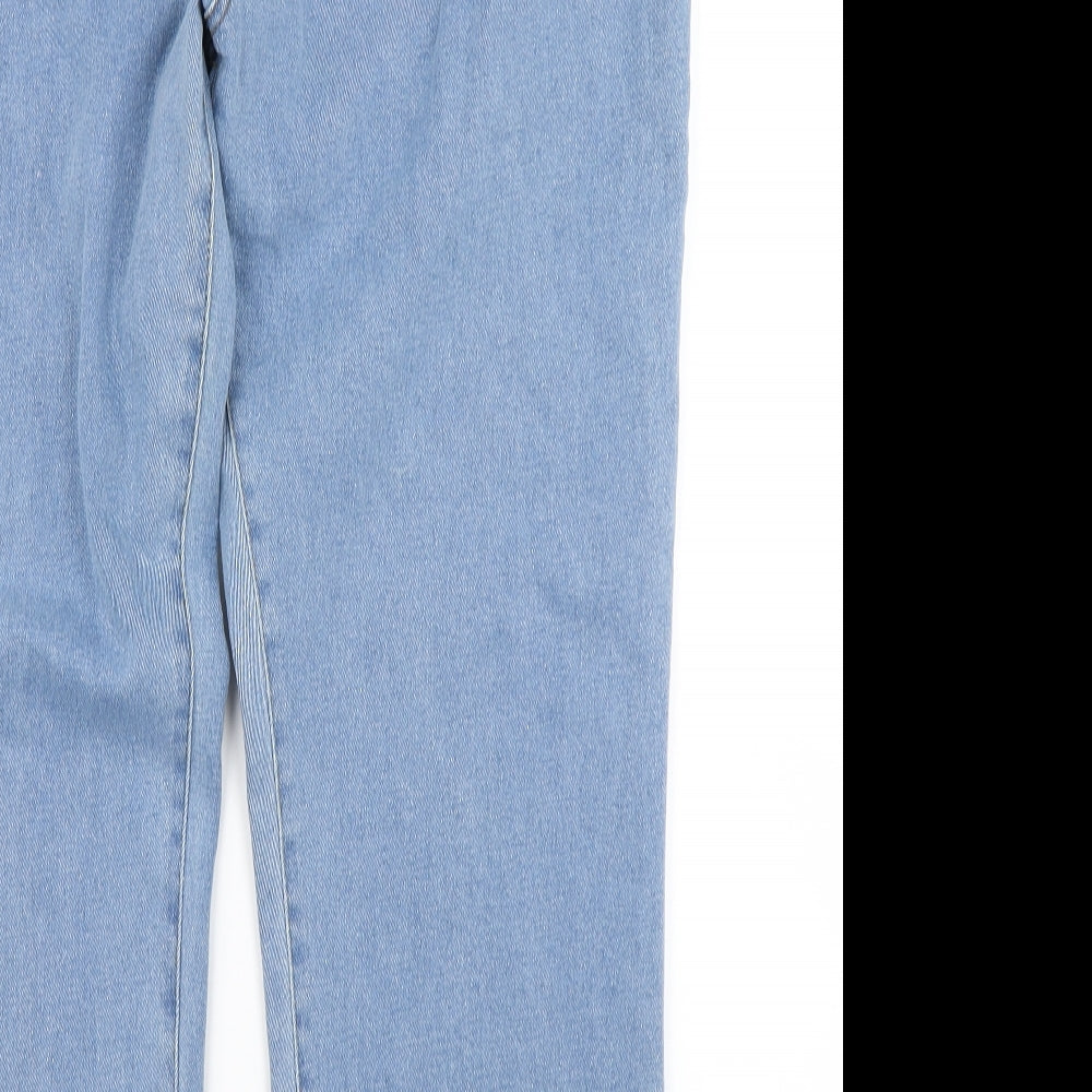 Union Blues Mens Blue  Denim Straight Jeans Size 40 in L28 in