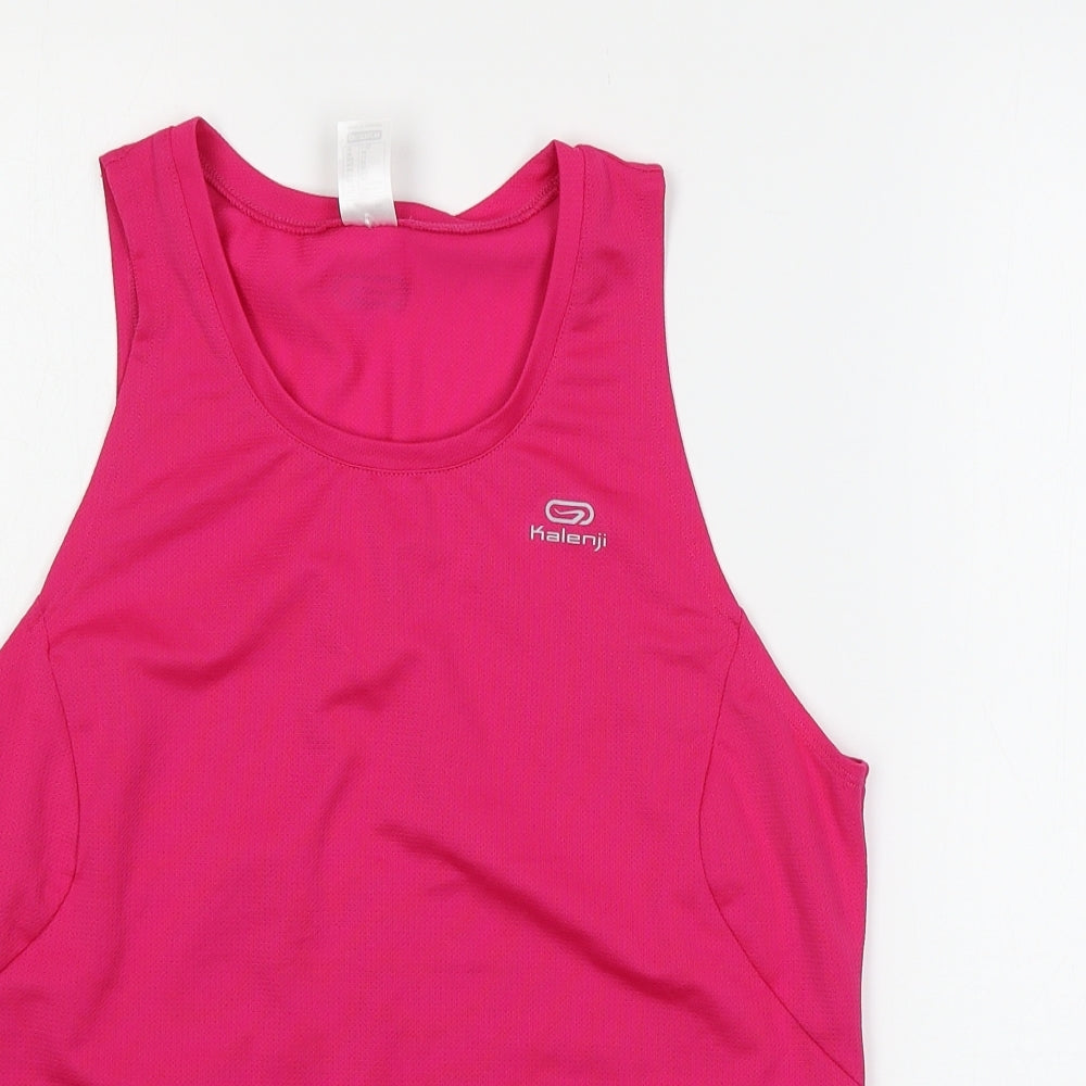 DECATHLON Womens Pink  Jersey Basic Tank Size 18