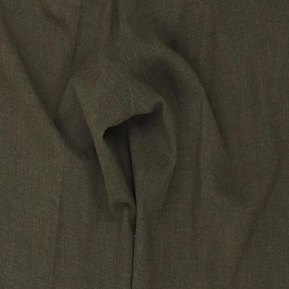 Amici Womens Green   Trousers  Size 16 L31 in