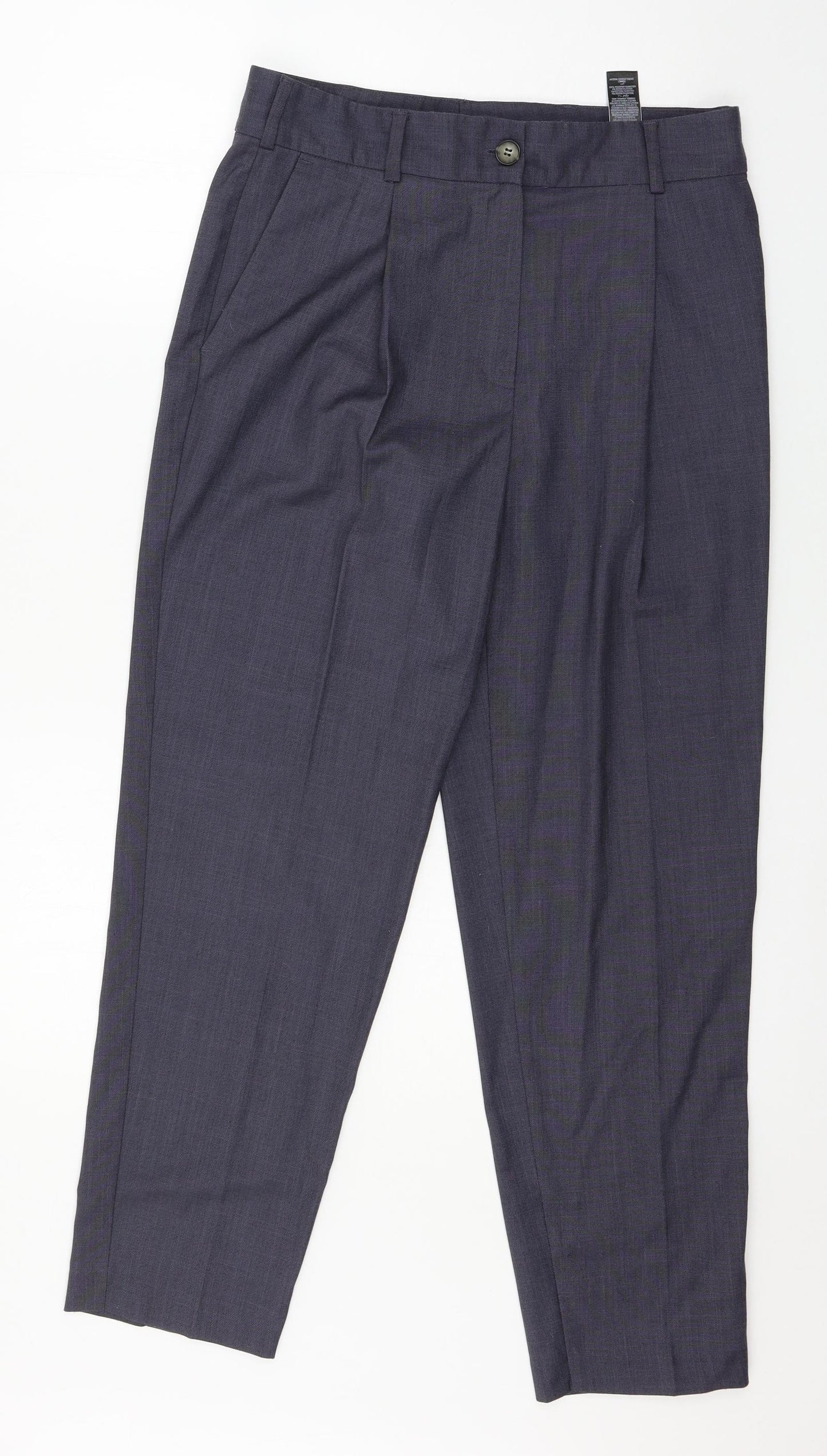 Marks and Spencer Womens Blue   Trousers  Size 10 L27 in