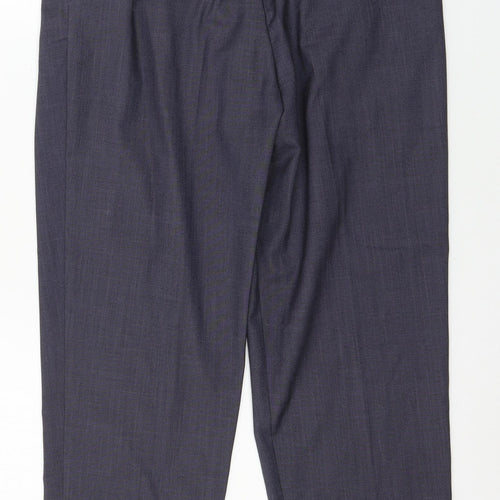 Marks and Spencer Womens Blue   Trousers  Size 10 L27 in