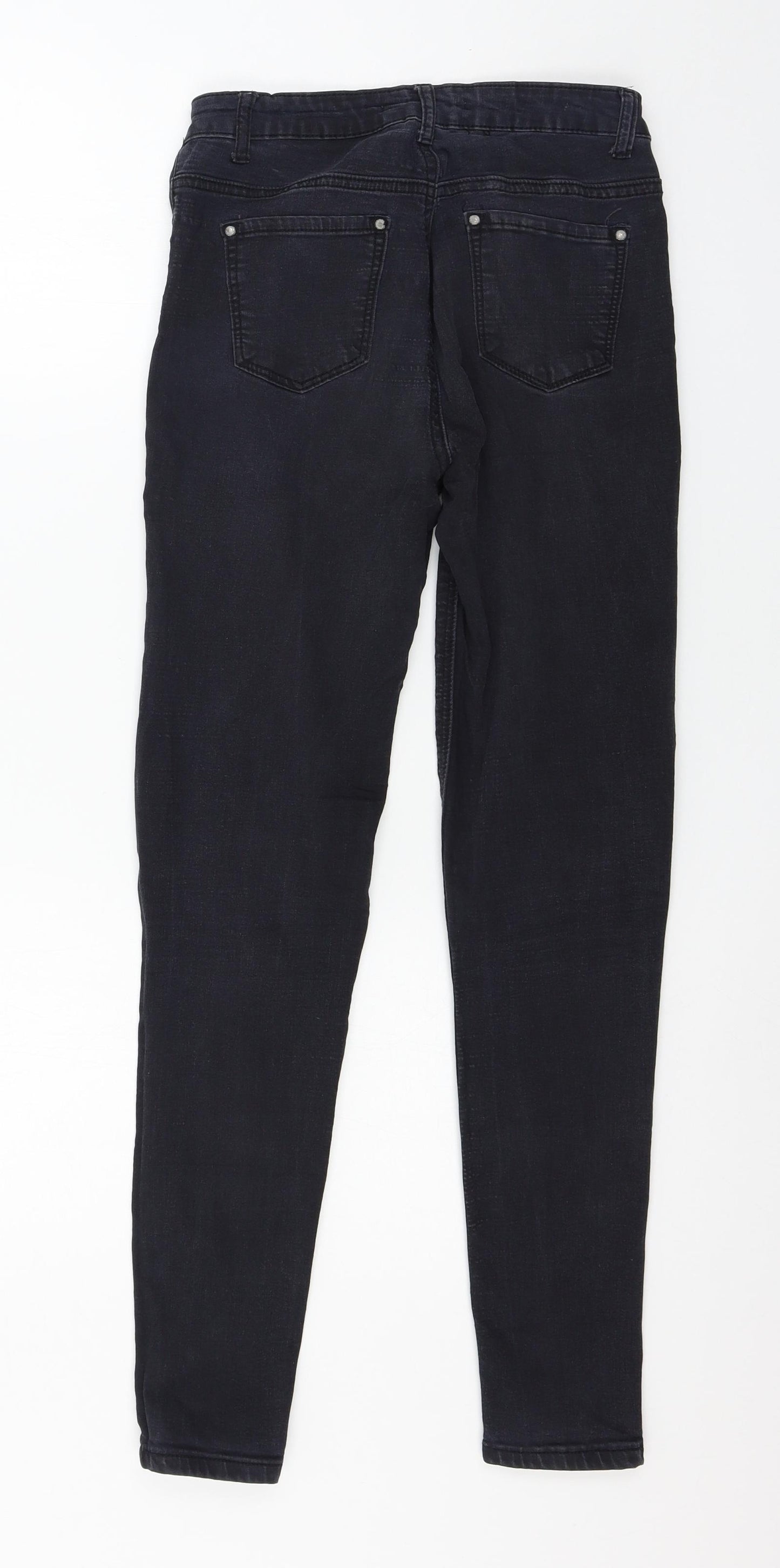 Goodies Womens Grey  Denim Skinny Jeans Size 28 in L27 in