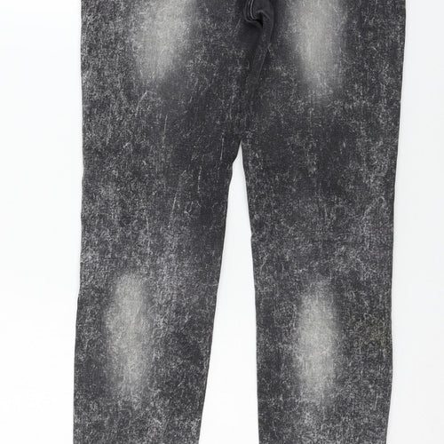 Hello Miss Womens Grey  Denim Skinny Jeans Size 10 L31 in