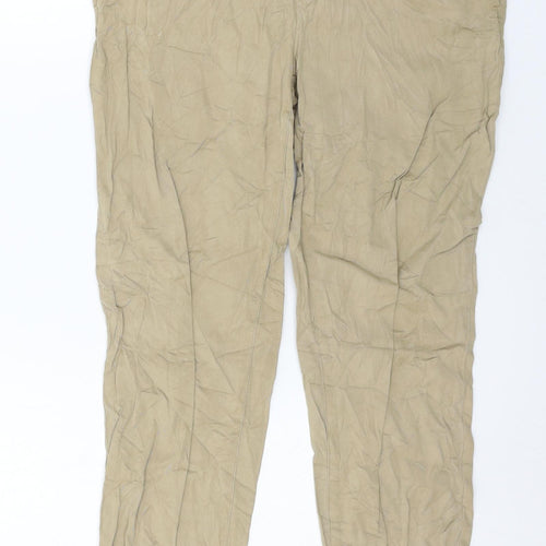 Preworn Womens Beige   Trousers  Size 32 in L26 in