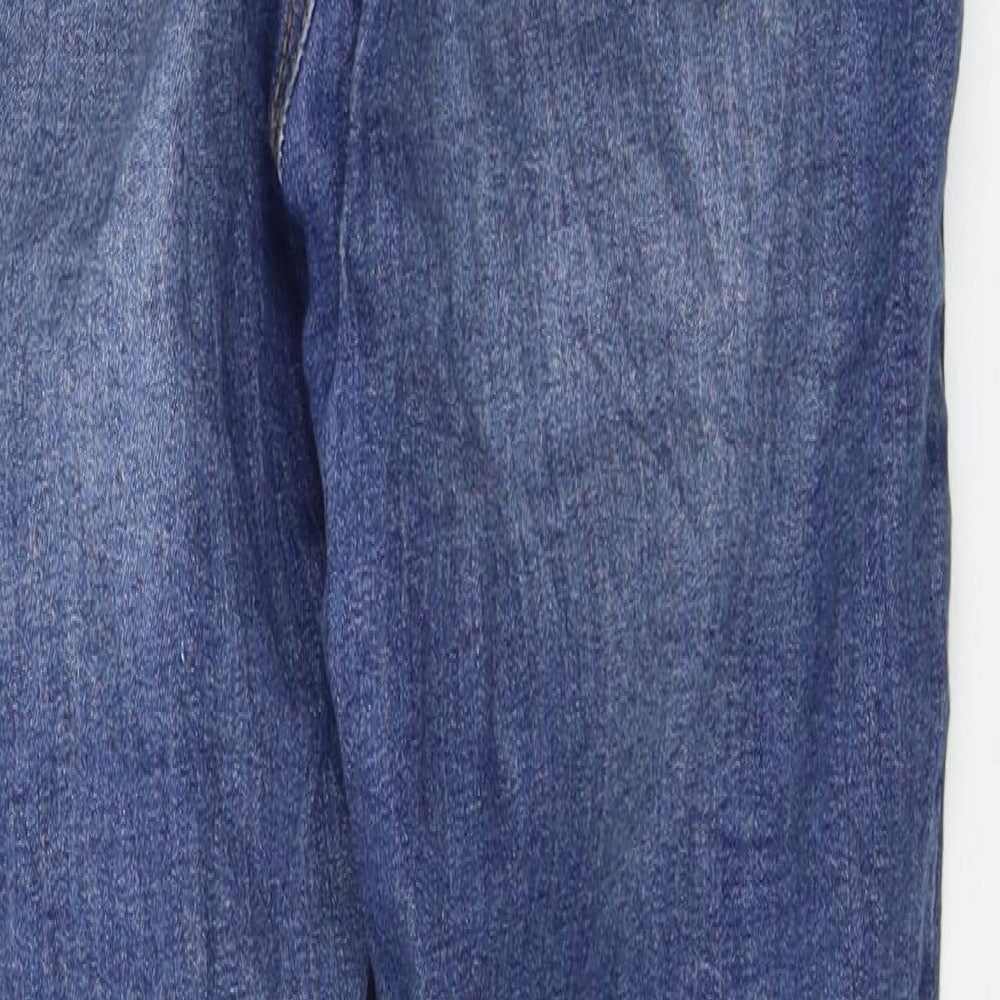 TALLY WEiJL Womens Blue  Denim Skinny Jeans Size 12 L28 in