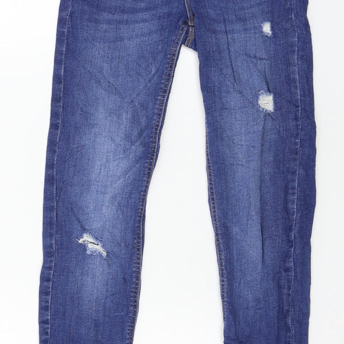 TALLY WEiJL Womens Blue  Denim Skinny Jeans Size 4 L26 in