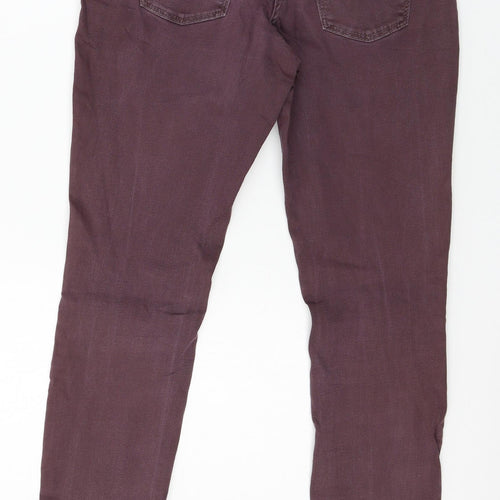 MAC Jeans Womens Purple  Denim Skinny Jeans Size 30 in L27 in