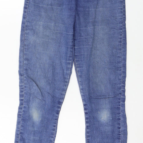 Preworn Womens Blue  Denim Skinny Jeans Size 26 in L29 in