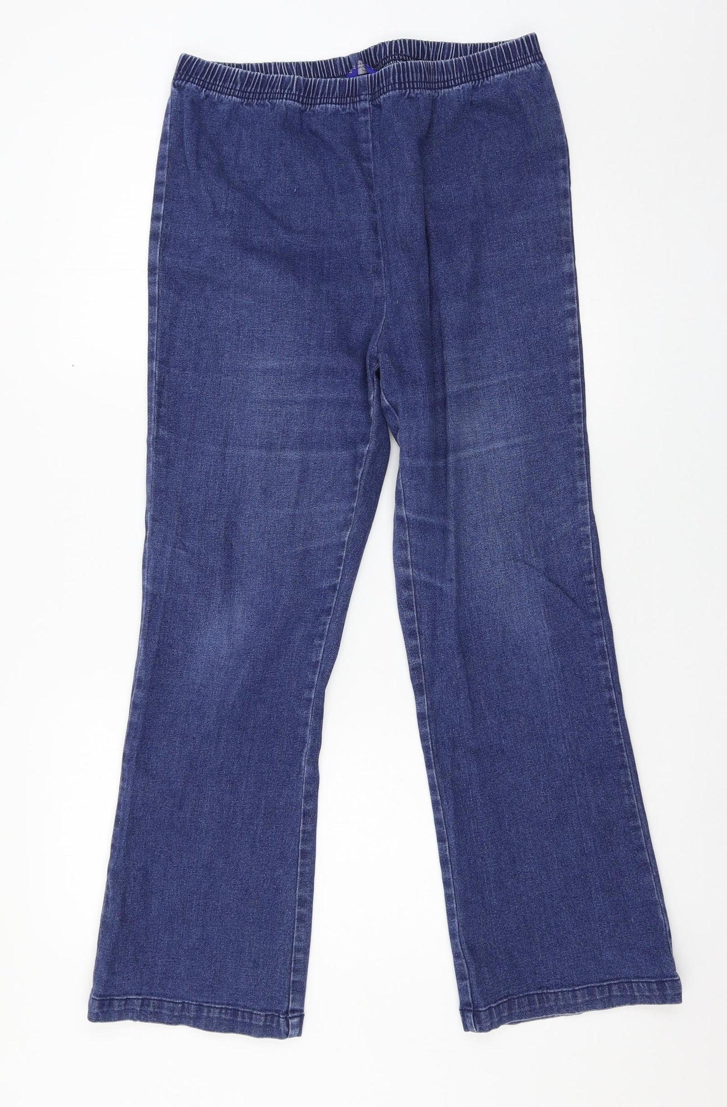 Union Blues Womens Blue  Denim Jegging Jeans Size 18 L27 in