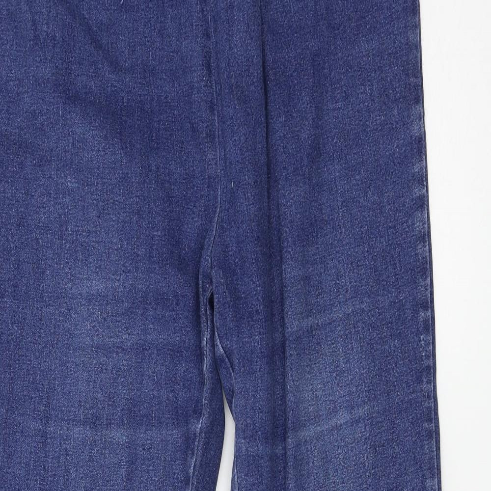 Union Blues Womens Blue  Denim Jegging Jeans Size 18 L27 in