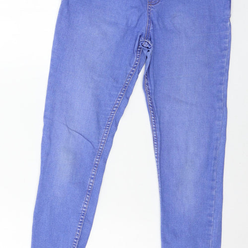 New Look Womens Blue  Denim Skinny Jeans Size 8 L27 in