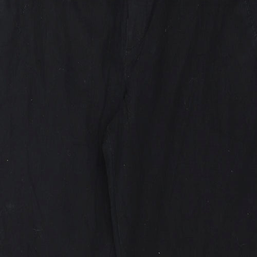 Butik Womens Black   Trousers  Size 10 L25 in