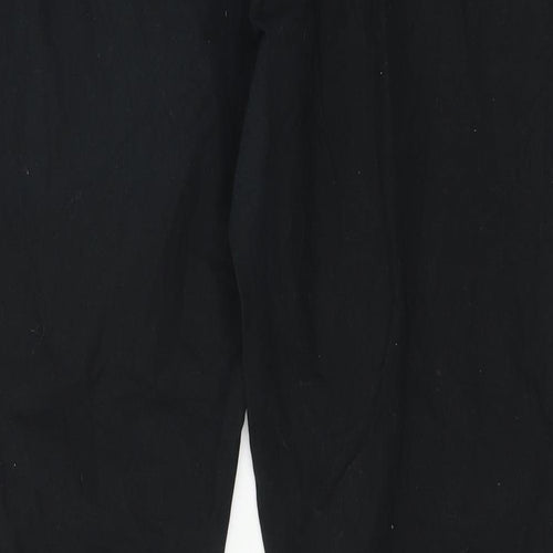 Butik Womens Black   Trousers  Size 10 L25 in