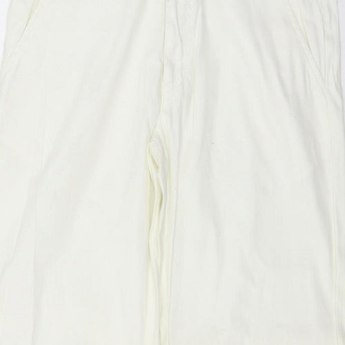 Calvin Klein Womens White   Trousers  Size 31 in L34 in